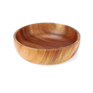 Cuenco Grande de Madera de Estilo Clásico, Ecológico y de Alta Calidad, Pulido y Tejido, Decorativo para Uso en el Hogar y la Cocina, CRAFT ZONE - Product Image 2
