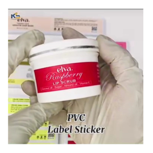 Etiquetas adhesivas de PVC de diseño personalizado de alta calidad, impresión mate UV impermeable para embalaje de botellas, cuidado de la piel, lápiz labial de Perfume - Product Image 4