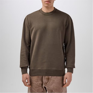 เสื้อกันหนาวแบบสวมหัวมีซิปสำหรับผู้ชาย, เสื้อกันหนาวแฟชั่นแบบสวมหัวหนาพิเศษสวมใส่สบายออกแบบโลโก้ได้ตามต้องการ - Product Image 3