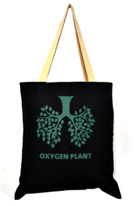 Bolsa reutilizable de algodón con estampado personalizado, bolsa de mano de algodón con logotipo - Product Image 4