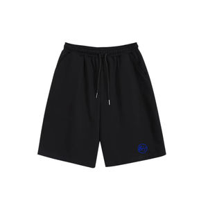 Short de course de fitness à taille élastique décontracté à séchage rapide pour hommes, grande taille, respirant avec techniques de teinture unie - Product Image 4