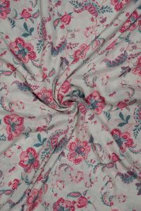 Offres de gros sur les tissus tissés en polyester imprimés pour les vêtements pour femmes robes de mariée rideaux sacs-matériau en coton multi-usage - Product Image 3