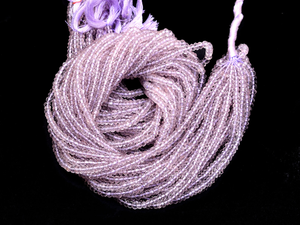 Perles facettées en améthyste rose naturelle de qualité AAA+ (3mm-4mm) – Pierres semi-précieuses en améthyste pour la fabrication de bijoux - Product Image 3