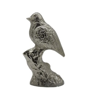 Silver Finished Home Decorative Aluminum <b>Bird</b> Sculptures Abstract Figurines for Home Living Room <b>Decor</b> Desktop Sculpture - Product Image 6