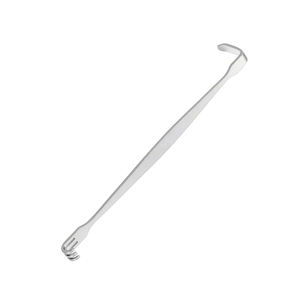 Retractor profesional para heridas de bebé SENN MILLER 6 .18 "3 puntas Blunt doble extremo piel gancho Retractor Quirúrgico - Product Image 6