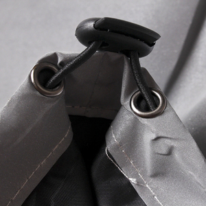 Chaqueta cortavientos fina reflectante Unisex con capucha de manga larga ropa informal estilo hip-hop abrigo con cremallera de retazos de dibujos animados - Product Image 5