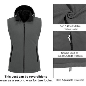 Chaleco acolchado personalizado sin mangas asequible al por mayor, chaleco acolchado para mujer, chaleco acolchado con logotipo - Product Image 6