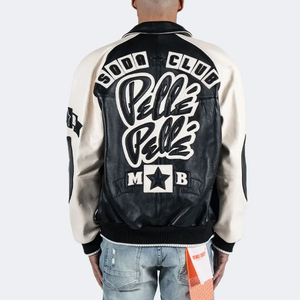 Chaqueta de Motocicleta de Cuero de Oveja para Hombre, Invierno 2026, Ecológica, Resistente al Viento, Servicio OEM, Venta al Por Mayor Económica, Transpirable, Talla Grande - Product Image 3