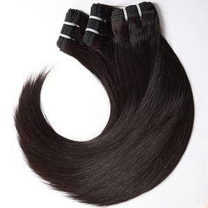 Grade 100% Brazilian Remy Hair Extensions High Quality Double Drawn Raw Virgin Cuticle Aligned Bundles 12A Vendors - Product Image 2