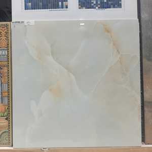 กระเบื้องปูพื้นพอร์ซเลนมันวาวสูงขนาด600x600มม. สไตล์โมเดิร์นเคลือบเงาแบบอินเดียไม่ลื่นใช้ภายในห้องน้ำ - Product Image 6