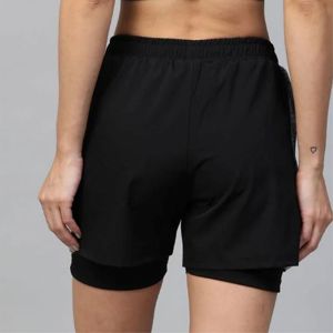 Shorts décontractés en coton pour femmes | Shorts d'été légers et extensibles avec poches | Taille Plus - Product Image 3