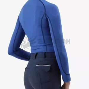 Couche de base de compression thermique pour l'équitation conçue avec performance extensible dans les quatre sens pour un soutien et un confort ultimes - Product Image 2