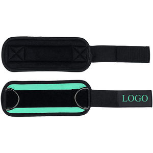 Correas de tobillo de neopreno con anillo en D doble de moda, levantamiento de pesas ajustable para equipo de gimnasio, accesorios de gimnasio de compresión - Product Image 4