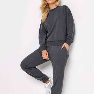 Sweat-shirt à capuche décontracté d'été pour femme, respirant, en coton/tricot de bambou délavé, motif géométrique, col montant - Product Image 6