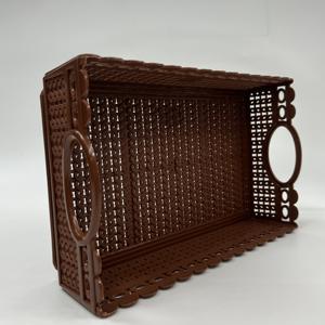 Panier de rangement en plastique écologique boîte à cosmétiques conception personnalisée pour ustensiles de cuisine nécessités quotidiennes grande quantité exportation Vietnam - Product Image 4