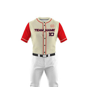 เครื่องแบบเบสบอลผลิตชุดเบสบอลโลโก้ตามสั่ง - Product Image 6