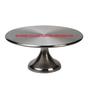 White Marble Top With Wooden <b>Stand</b> <b>Cake</b> <b>Stand</b> Top Selling and High Quality On Hot <b>Sale</b> Made in India - Product Image 3