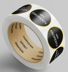 Tùy Chỉnh Không Thấm Nước Quyền Sở Hữu Nhãn Tài Sản của Tôi Dán Cuộn Cho Các Trường Học Nguồn Cung Cấp Văn Phòng Phẩm Sách Cá Nhân Mục Đánh Dấu - Product Image 2