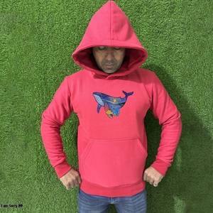 Nouveaux sweats à capuche pour hommes imprimés sur mesure, 100% coton molletonné, respirant, confortable, logo brodé, design de haute qualité, OEM - Product Image 1