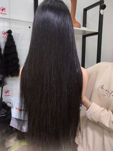วิกผมตรงธรรมชาติคุณภาพสูงสีดำสำหรับผู้หญิงจากเวียดนาม - Product Image 5