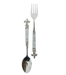 Utensilios de cocina con acabado espejo Cubiertos Recién llegados Cubiertos Cuchara de acero inoxidable Tenedor Juego de cuchillos para mantequilla Cucharas de cena - Product Image 5