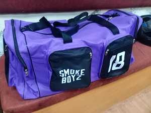 Duffel-Bolsa de Material ligero y resistente con el Logo del nombre, buena calidad, para fútbol americano y baloncesto - Product Image 6