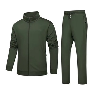 Conjuntos Deportivos de Chándal para Hombre, Invierno 2025, Logotipo Personalizado, 100% Algodón, Estilo Deportivo - Product Image 1