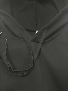 Sweats à capuche d'hiver imprimés personnalisés pour hommes-Polaire lourde 100% Polyester Oversize Fit Pocket Design Matching Couples Sweatshirts - Product Image 3