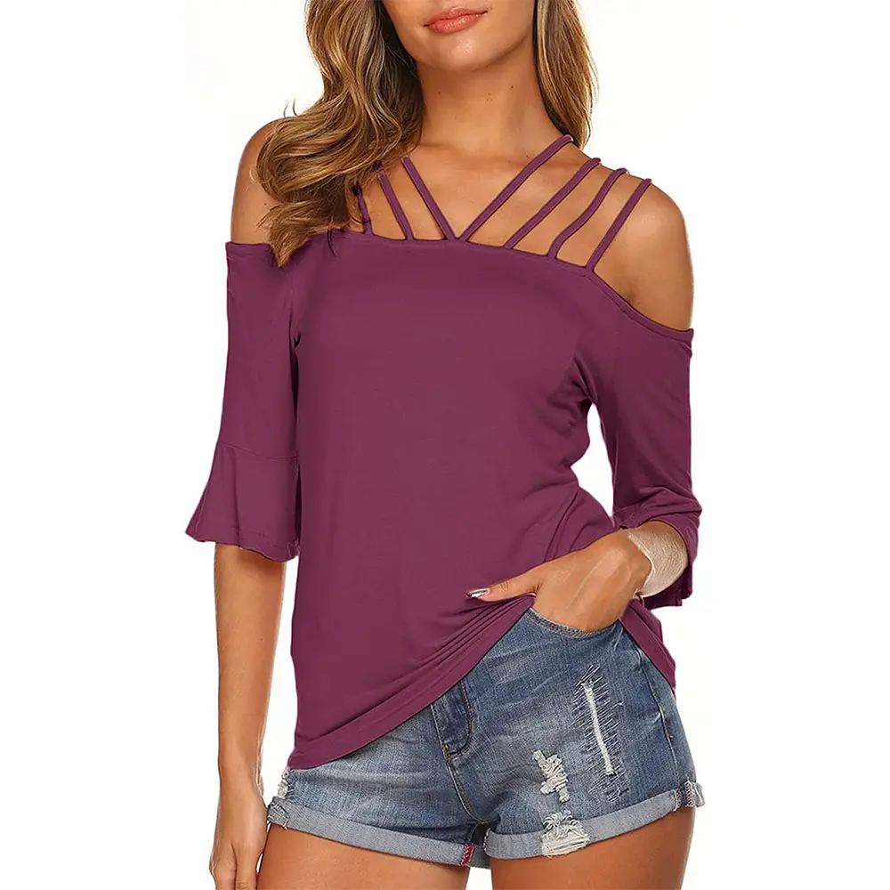 Tanque das mulheres Tops Sexy Clubwear Cruz Espartilho Despojado Curto Cortado Cor Sólida De Malha Tops Senhoras Camisola Casual Wear Espartilhos