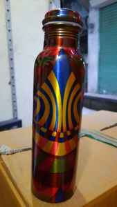 Ayurveda Sipper Pure Copper <b>Water</b> <b>Bottle</b> <b>Gym</b> Copper <b>Water</b> <b>Bottle</b> Handmade Polished Copper <b>Bottle</b> - Product Image 6