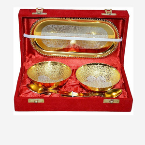 Juego de regalo corporativo en forma de tazón de loto de dos tonos diseñado llamativo disponible a precio nominal y razonable para ventas - Product Image 3