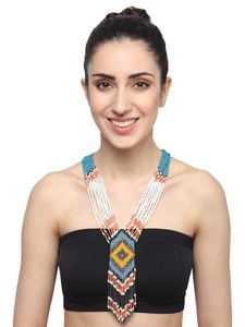 สร้อยคอลูกปัดมีสไตล์สำหรับผู้หญิงสวมใส่สบายๆและงานปาร์ตี้ทำมือคุณภาพสูงเครื่องประดับสำหรับผู้หญิง - Product Image 4