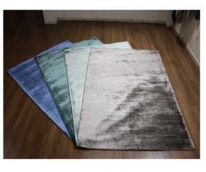 Indian Best Quality 100% Viscose Blend Hand Loom Outdoor Carpet Cotton Backing Eco Friendly Luxury Floor Living Room Bedroom <b>Rug</b> - Product Image 5