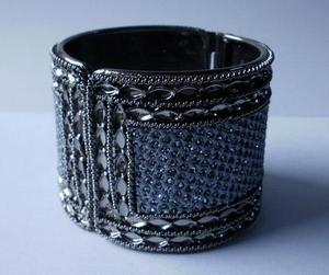 กำไลหินสีเงินหลากสี/กำไลสำหรับปาร์ตี้ Kada พร้อมด้วยศาสนาและสไตล์ดั้งเดิมโบราณที่ทันสมัย - Product Image 3