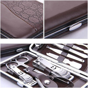 ชุดอุปกรณ์ทำเล็บมือและเล็บเท้าทำจากสเตนเลสสตีลสำหรับมืออาชีพ OEM - Product Image 4