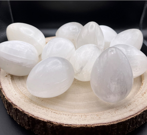 Best Quality Hot <b>Sale</b> Natural Selenite Crystal Egg Polished Natural Crystal Gift <b>for</b> Her Gemstone Egg Carving <b>Home</b> Gift - Product Image 2