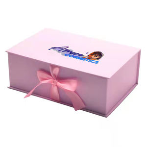 Wholesale Luxury Wig <b>Boxes</b> Free Sample Custom Logo Printing <b>for</b> <b>Hair</b> Extensions Socks Furs Matt Lamination Paper Packaging Box - Product Image 2