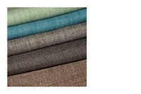 Tissu occultant noir en sergé avec logo personnalisé OEM, motif pastoral, ignifuge et anti-UV