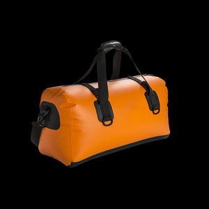 Venta al por mayor grande redondo 420D Nylon TPU impermeable deporte lona bolsas de viaje logotipo personalizado Unisex uso al aire libre oferta promocional - Product Image 4