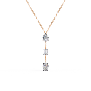 Collar de Diamantes Cultivados en Laboratorio para Niñas en Oro de 18k - Product Image 3