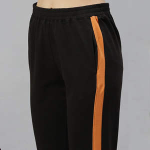 Survêtements d'entraînement en molleton de coton de haute qualité ensemble de deux pièces pour femmes survêtement Slim Fit Jogging costume pour femmes - Product Image 4