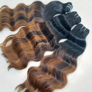 Trame de cheveux humains vietnamiens cheveux bruts ondulés meilleure qualité avec prix de gros extensions de cheveux - Product Image 1