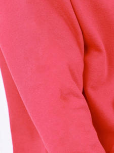 เสื้อสเวตเตอร์มีฮู้ดสำหรับผู้ชายและผู้หญิงเสื้อถักลายสีพื้นไซส์ใหญ่พิเศษกันหด - Product Image 5