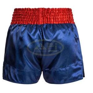 กางเกงขาสั้น UFC แห้งเร็วระบายอากาศดีสำหรับชกมวยกางเกงขาสั้นแบบไม่มีลายสำหรับมวยไทย - Product Image 2