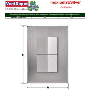 Interruttori a levetta, MXIIU-005, 5 pezzi, Interruttore a levetta per scale x2, 125-250VAC, 10A, 50/60Hz, Argento, Acciaio inossidabile/PC. - Product Image 4