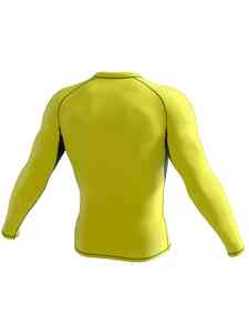 Rash Guard imprimé personnalisé Rash Guard imprimé uni Mma OEM Mma Rash Guard pour hommes à manches longues Rash Guard - Product Image 2