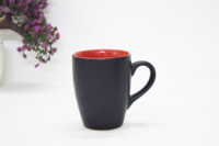 Tasse à café mouchetée à rayures vintage antique personnalisée tasses à thé en céramique tasse à café à thé en céramique à prix bon marché