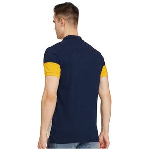 Best Selling <b>Mens</b> Solid <b>Polo</b> <b>Shirt</b> Soft Cotton Short <b>Sleeve</b> Colorblock <b>Polo</b> T <b>Shirt</b> Customized Printing Casual Apparel For <b>Mens</b> - Product Image 2