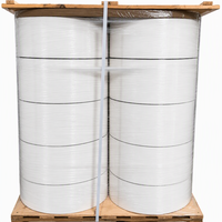 Papier thermique résistant aux rayures, rouleau jumbo, couche protectrice supérieure, papier de reçu durable, 48, 55, 65, 80 g/m², taille personnalisée
