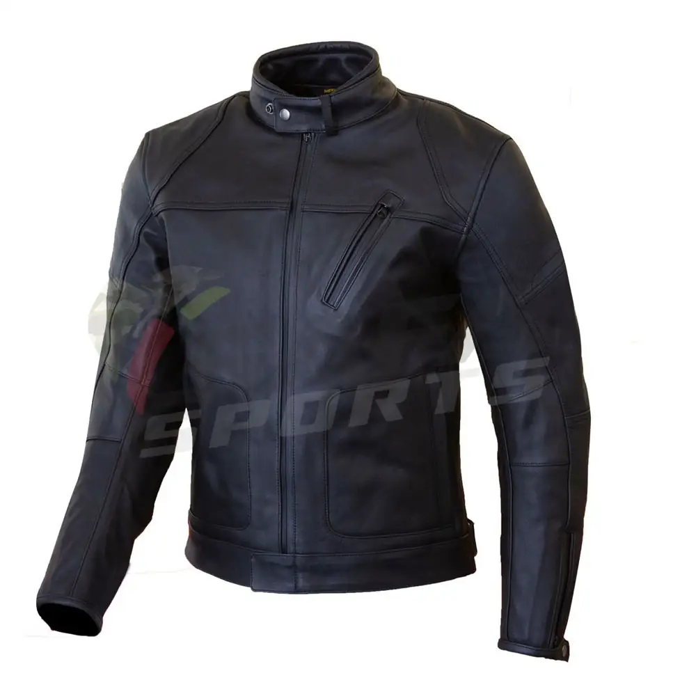 Ultima nuova giacca in pelle per moto di moda nuovo Design giacca da moto in stile classico